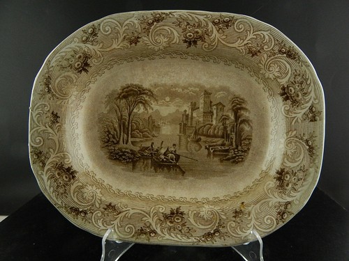 Antico vittoriano piatto - vittoriano,