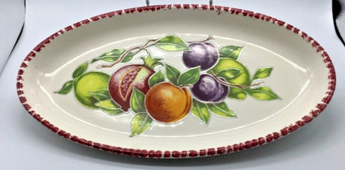 Piatto ovale ceramica - piatto, in