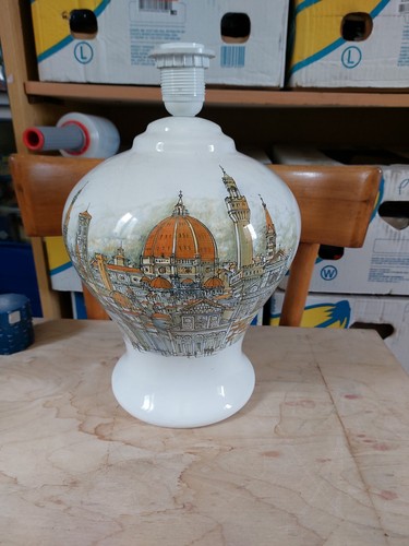 Lampada ceramica disegno - lampada,
