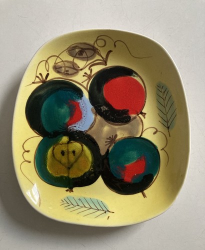Vintage italian ceramic plate - vintage,