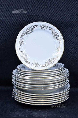 Servizio piatti ceramica - servizio, di