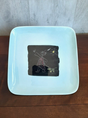 Grazioso piatto ceramica - grazioso, in