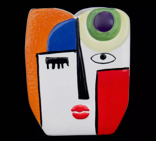Italian art glazed abstract - italian,